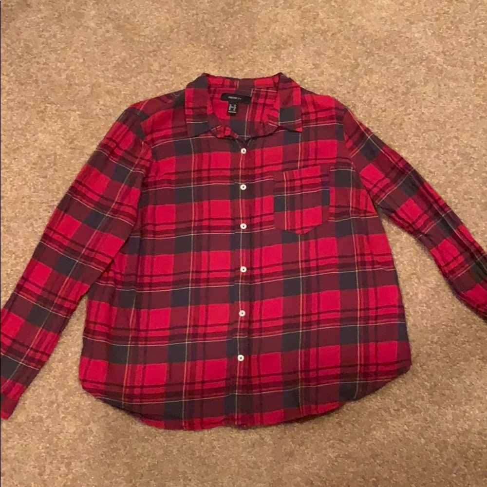 Forever 21 plaid flannel